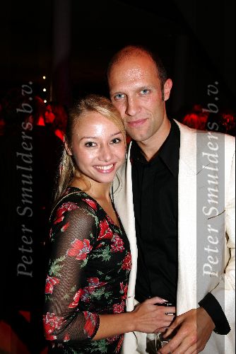 Rotterdam 19 september 2004
Premiere Crazy for You in het nieuwe Luxor.
Hugo Metsers III met zijn nieuwe vriendin