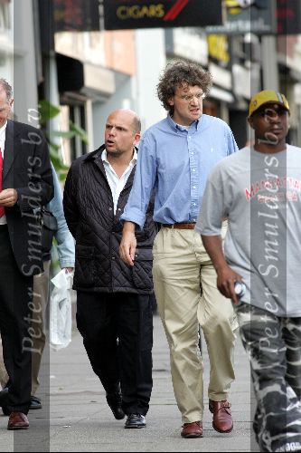 Amsterdam 11 september 2004
Jaap v Zweden aan het wandelen met de direkteur van het concertgebouw