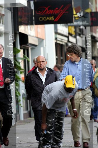 Amsterdam 11 september 2004
Jaap v Zweden aan het wandelen met de direkteur van het concertgebouw