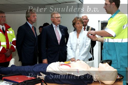 Barneveld 7 september 2004
Prinses Margriet en Pieter v Vollenhoven openen het nieuwe Politie en brandweer gebouw. 
Met Jan Kamminga