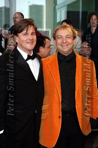 Rotterdam 19 september 2004
Premiere Crazy for You in het nieuwe Luxor.
Jon v Eerd met vriend