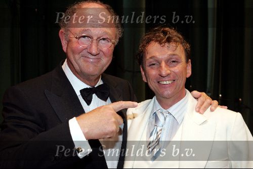 Rotterdam 19 september 2004
Premiere Crazy for You in het nieuwe Luxor.
Joop v d Ende en Dick Cohen