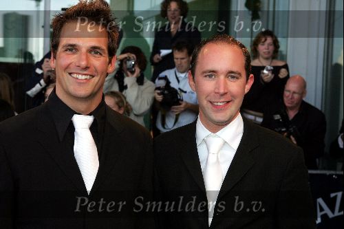 Rotterdam 19 september 2004
Premiere Crazy for You in het nieuwe Luxor.
Joost de Jong met vriend