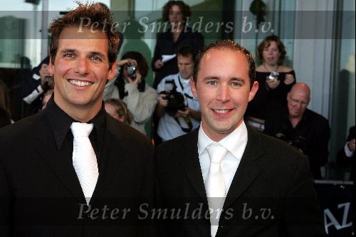 Rotterdam 19 september 2004
Premiere Crazy for You in het nieuwe Luxor.
Joost de Jong met vriend