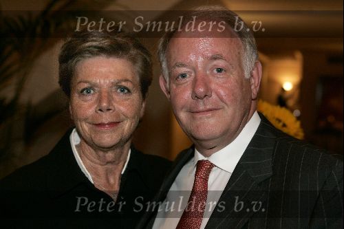 Amsterdam 26 september 2004
Modeswow Ronald Kolk in koepelkerk. 
Gerard Ruiter van Lancaster met zijn vrouw
