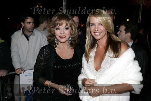 Utrecht 24 september 2004
Premiere Alice in glamourland.
Linda de Mol met Joan Collins