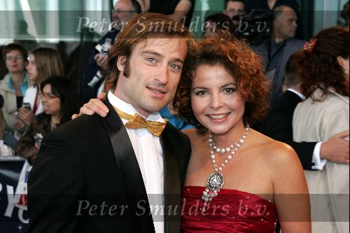 Rotterdam 19 september 2004
Premiere Crazy for You in het nieuwe Luxor.
Maaike Widdershoven met man