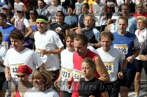Zaandam 19 september 2004
Dam tot Dam Loop. 
Rene Froger en Marc Klein Essink