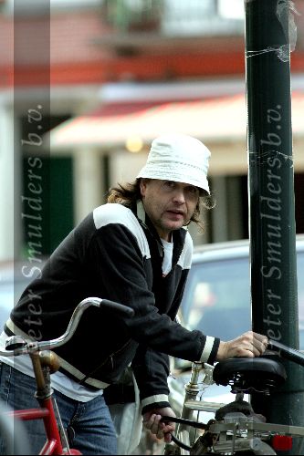 Amsterdam 10 september 2004
Marc Marie huybregts op fiets