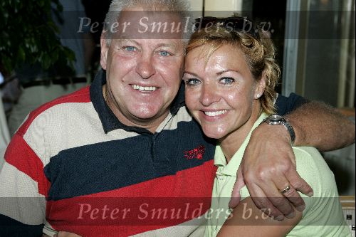 Elst 8 september 2004
Golftournooi voor het goede doel.
Piet Schrijvers en Mariska v Kolck