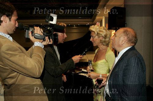 Monaco 10 september 2004
Modeshow Monique Collignon in Grimaldi. 
Frank Awick en Marjon Lambriks