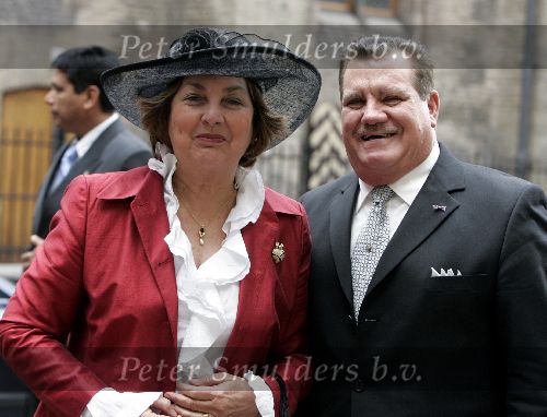 Den Haag 21 september 2004
Prinsjesdag 2004  
Mevr Tromp Aruba met man