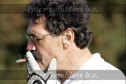 Elst 8 september 2004
Golftournooi voor het goede doel.
 Peter Timofeeff met sigaar