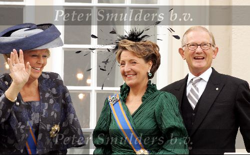 Den Haag 21 september 2004
Prinsjesdag 2004 
Prinses Margriet en Pieter v Vollenhoven en Koningin Beatrix