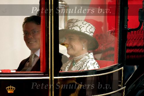 Den Haag 21 september 2004
Prinsjesdag 2004
Prinses Laurentien met prins Constantijn