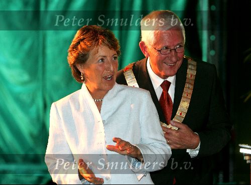 Barneveld 7 september 2004
Prinses Margriet en Pieter v Vollenhoven openen het nieuwe Politie en brandweer gebouw.