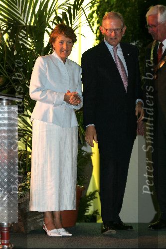 Barneveld 7 september 2004
Prinses Margriet en Pieter v Vollenhoven openen het nieuwe Politie en brandweer gebouw.