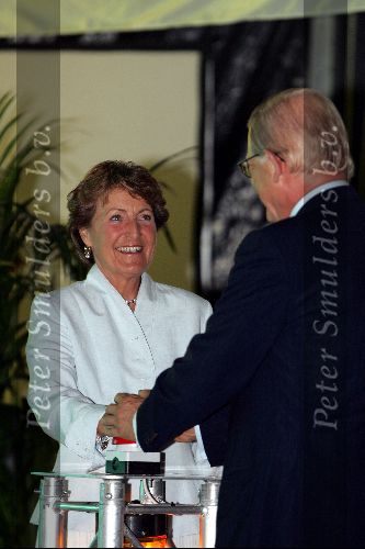 Barneveld 7 september 2004
Prinses Margriet en Pieter v Vollenhoven openen het nieuwe Politie en brandweer gebouw.