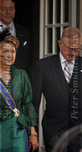 Den Haag 21 september 2004
Prinsjesdag 2004 
PrinsesMargriet en Pieter v Vollenhoven