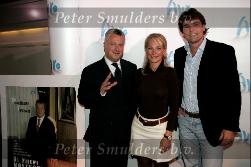Hilversum 30 september 2004
Persconferentie Bram Moszkowicz met Reinout Oerlemans ivm nieuw programma