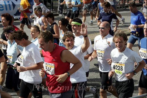 Zaandam 19 september 2004
Dam tot Dam Loop. 
Rene Froger en Marc Klein Essink