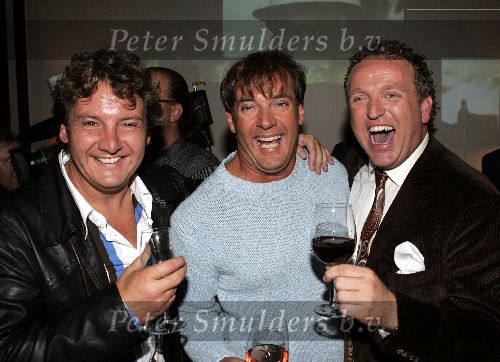 Amsterdam 21 september 2004
Presentatie wijnen Gordon in hotel Blakes.
Gordon Rene Froger en Gerard Joling