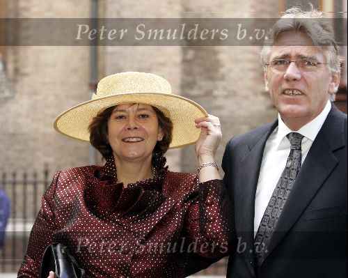 Den Haag 21 september 2004
Rita Verdonk met man en hoed bij 
Prinsjesdag 2004