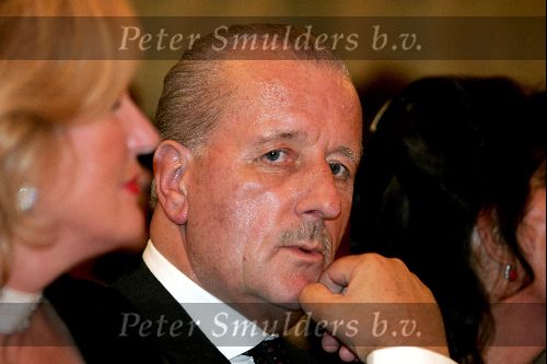 Amsterdam 6 september 2004
Modeshow Frans Molenaar in het Amstel Hotel.
advocaat Theo Hiddema