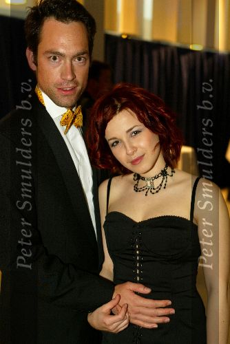 Amsterdam 22 april 2002
Uitreiking van de Musical awards in de RAI
Victoria Koblenko met vriend