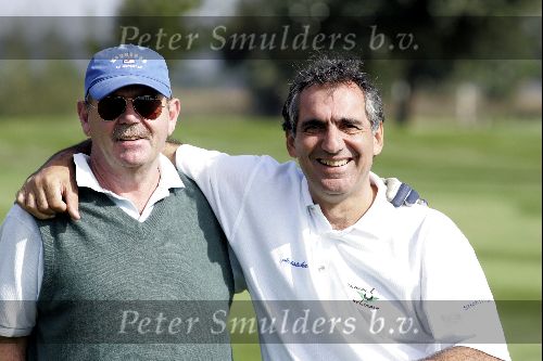 Elst 8 september 2004
Golftournooi voor het goede doel Leukemie patienten
Wil Luikinga en Aristakes