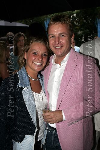Amsterdam 10 september 2005
Feestje van Suit supply en Ralph de Vries . Ossehaasparty.
Annetrije de Kroes en Mike Dobbinga