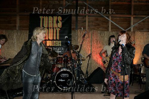 Muiderberg 15 september 2005
Presentatie theaterstuk Turks fruit van Jan Wolkers.
Antonie Kamerling met Jelka v Houten