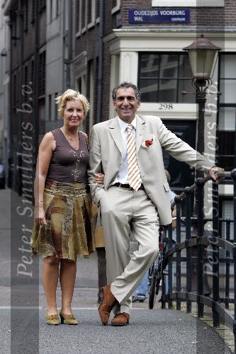 Amsterdam 6 september 2005
Aristakis met zijn vrouw in Amsterdam.