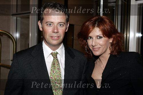 Amsterdam 10 september 2005
Modeshow Mart Visser in het Hilton.
Chazia Mourali met vriend