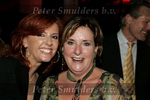 Amsterdam 10 september 2005
Modeshow Mart Visser in het Hilton.
Chazia Mourali en Catherine Keyl