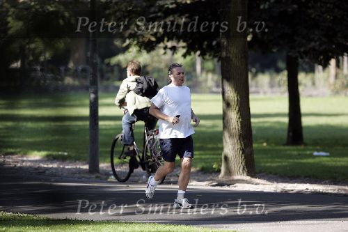 Amsterdam 24 september 2005
Hans Breukhoven hardlopen in vondelpark