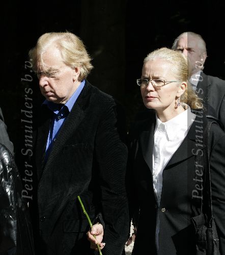 Amsterdam 29 september 2005
Begrafenis Joop Doderer op begraafplaats Zorgvlied.
Henk v d Meyden en Monica v d Meyden