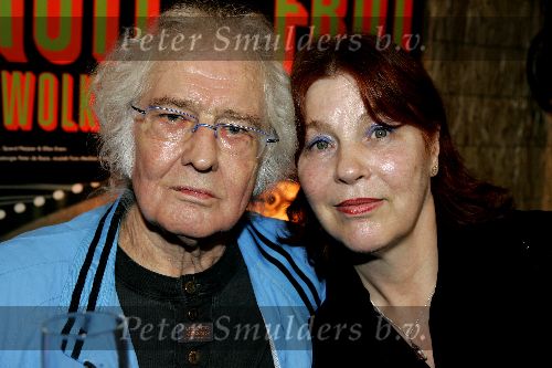Muiderberg 15 september 2005
Presentatie theaterstuk Turks fruit van Jan Wolkers.
Jan Wolkers met vrouw