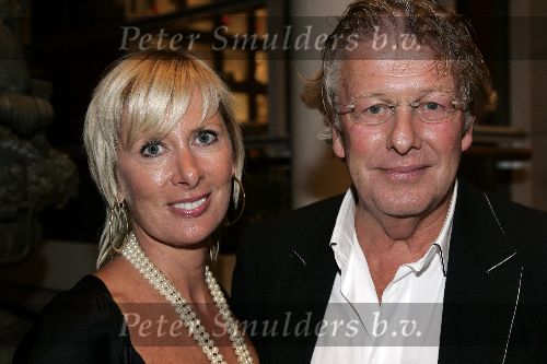 Amsterdam 10 september 2005
Modeshow Mart Visser in het Hilton.
Jan des Bouvrie met Monique des Bouvrie