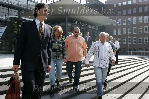 Utrecht 9 september 2005
Rechtzaak Rachel Hazes tegen de ex vrouw van Andre Hazes Annie. advocaat vader Jan en Joop Kruis