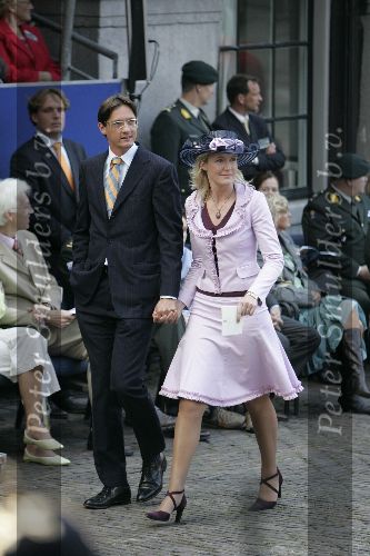 Den Haag 20 september 2005
Prinsjesdag 2005
Joost eerdmans met vriendin