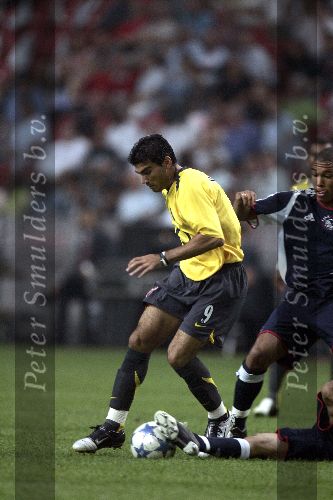 Amsterdam 27 juli 2005
Ajax-Arsenal 0-1 tijdens amsterdam tournament.
Jose Antonio Reyes