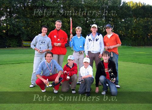 Eindhoven, 2 Oktober 2005
Junior Smulders, Allover winnaar Golf Plaza Son 2005