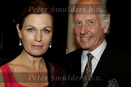 Amsterdam 10 september 2005
Modeshow Mart Visser in het Hilton.
Liz Snoyink met vriend
