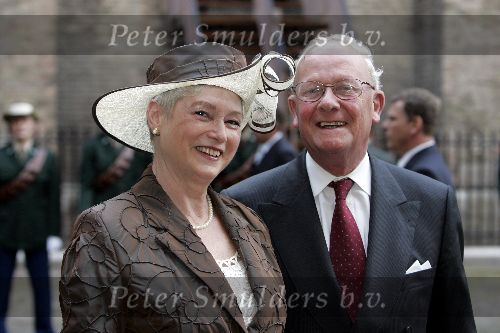 Den Haag 20 september 2005
Prinsjesdag  2005 
Maria v d Hoeven met man