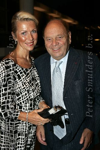 Amsterdam 10 september 2005
Modeshow Mart Visser in het Hilton.
Marion lambriks met man