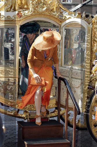 Den Haag 20 september 2005
Prinsjesdag 2005 
Prinses Maxima en Koningin Beatrix