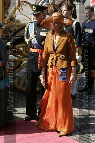 Den Haag 20 september 2005
Prinsjesdag 2005 
Prinses Maxima Prins Willem Alexander