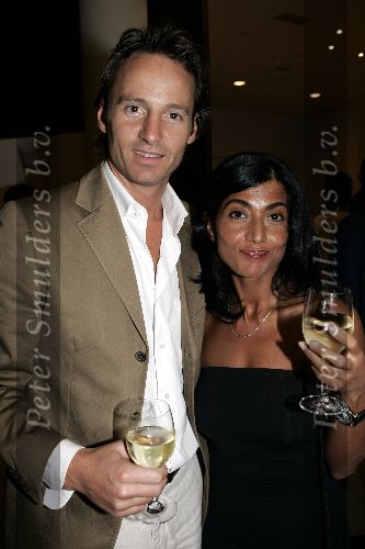 Amsterdam 8 september 2005
Modeshow Monique Collignon.
Michael Lingg met een vriendin