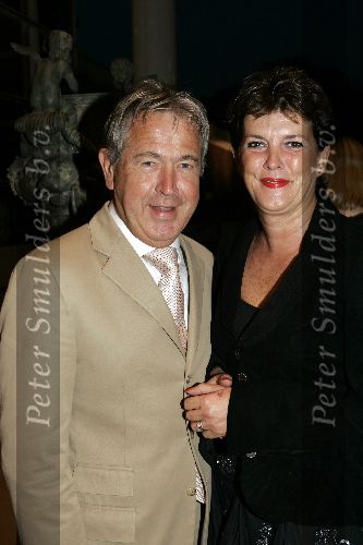 Amsterdam 10 september 2005
Modeshow Mart Visser in het Hilton.
Otto lenselink met vrouw
